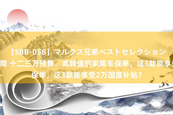 【SBB-058】マルクス兄弟ベストセレクション50タイトル4時間 十二三万预算，高颜值的家用车保举，这3款能享受2万国度补贴？