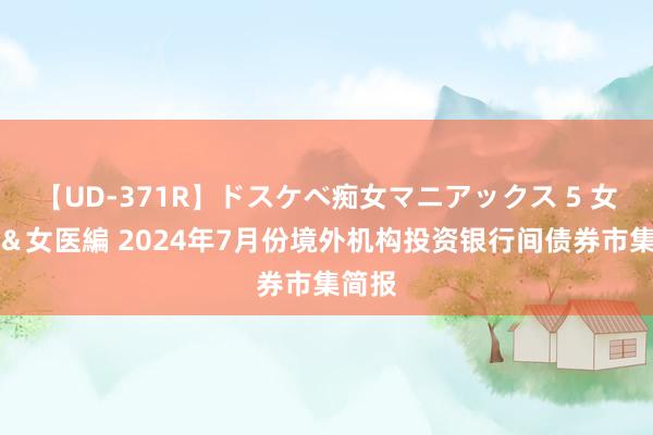 【UD-371R】ドスケベ痴女マニアックス 5 女教師＆女医編 2024年7月份境外机构投资银行间债券市集简报